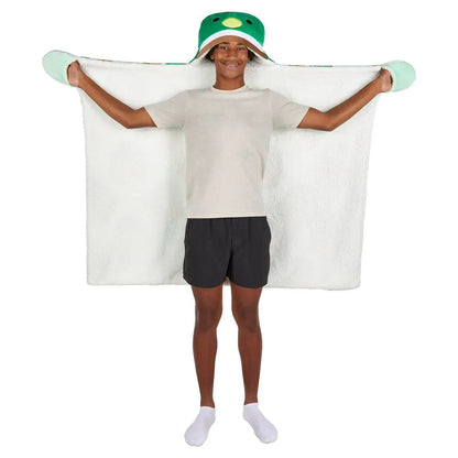 Kids Licensed 40" x 50" Hooded Throw with Sherpa Lining
