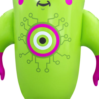 Play Day Kids Monster Inflatable Bop Bag with Boxing Gloves - 47 Inch