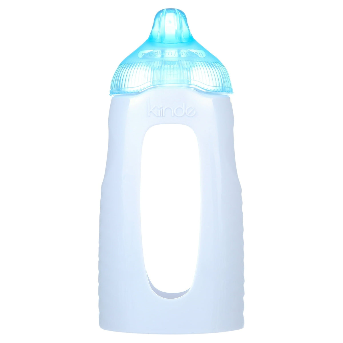 Kiinde Twist Squeeze Natural Baby Breast Milk Feeding Bottle with Nipples and Case (2 Pack)