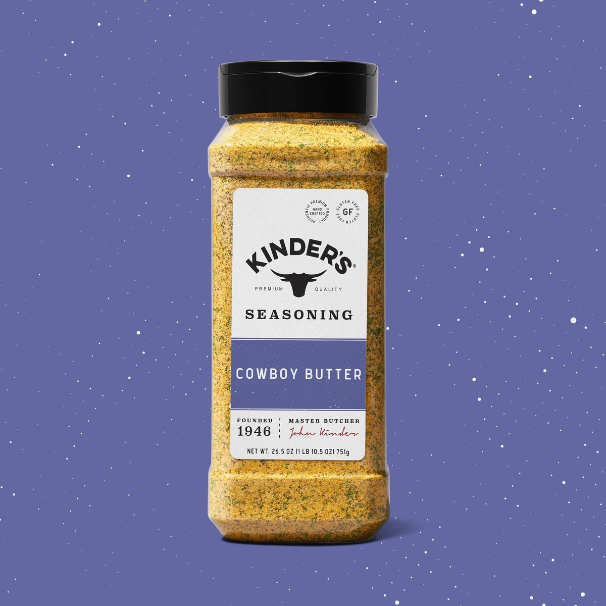 Kinder's Cowboy Butter Seasoning, 26.5 oz.