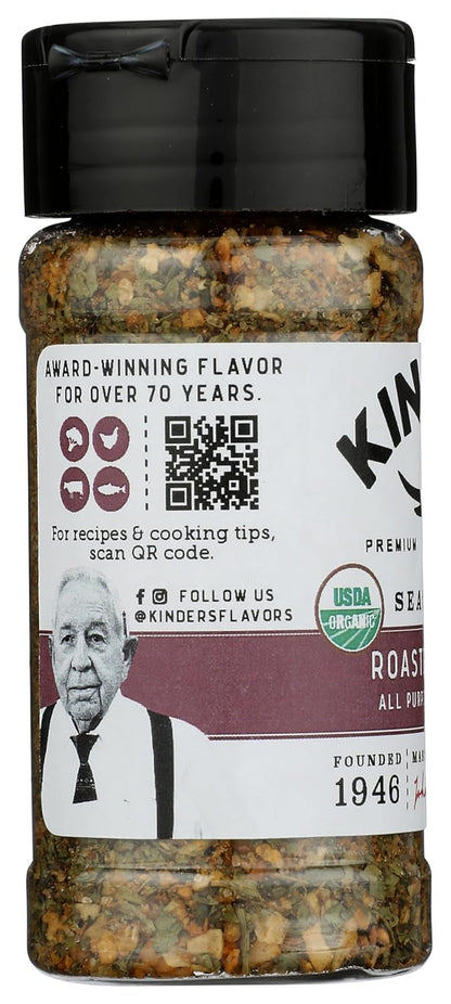 Kinders Organic Roasted Veggie Seasoning, 3 OZ