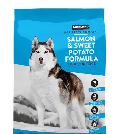 Kirkland Signature Nature’s Domain Salmon & Sweet Potato Dry Dog Food