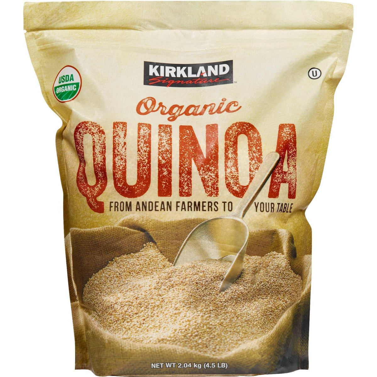 Kirkland Signature, Organic QuinKirkland Signature, Organic Quinoa, 4.5 lbsoa, 4.5 lbs