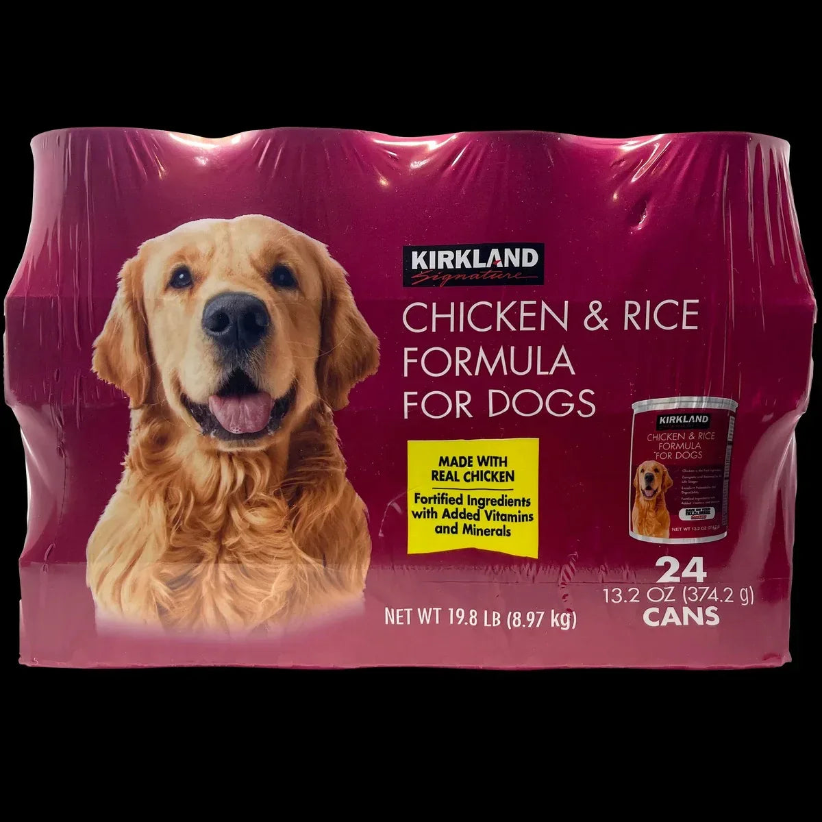 Kirkland Signature Dog Food, Chicken & Rice Formula, 13.2 oz, 24 ct