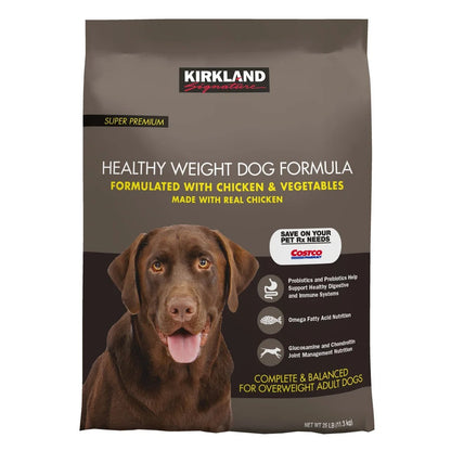 Kirkland Signature Healthy Weight Formula Chicken and Vegetable Dog Food