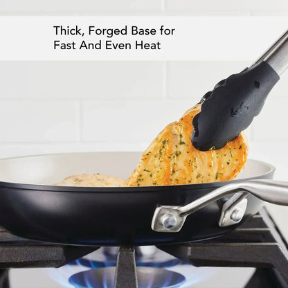 KitchenAid Hard Anodized Ceramic Nonstick 2-Piece Fry Pan Set