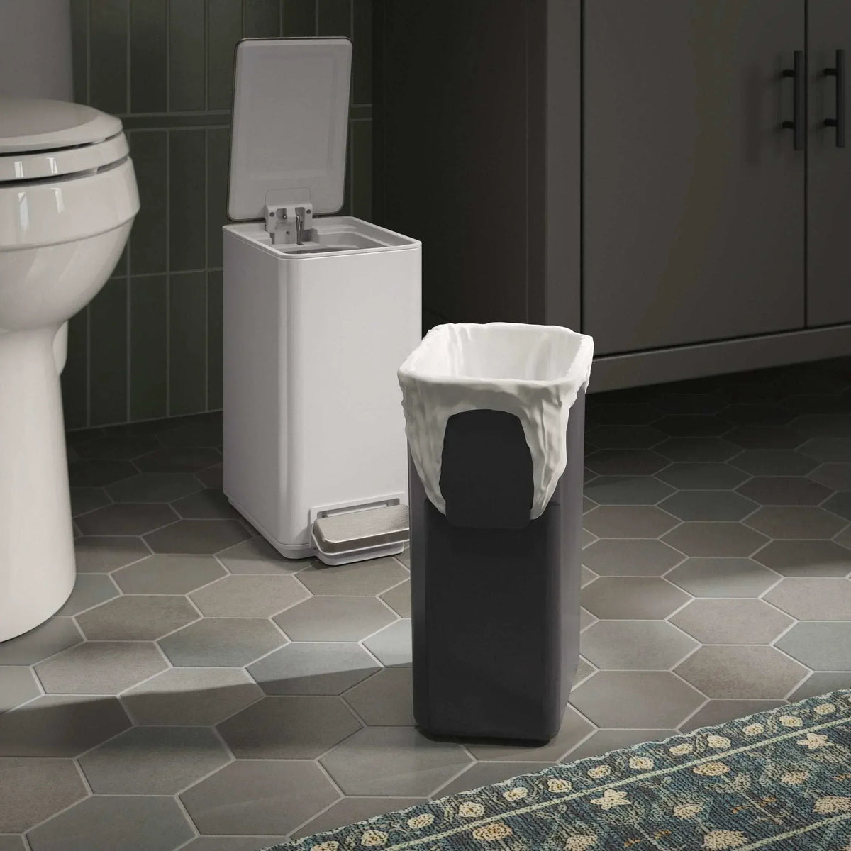 Kohler 6L Step Trash Can, 2-pack