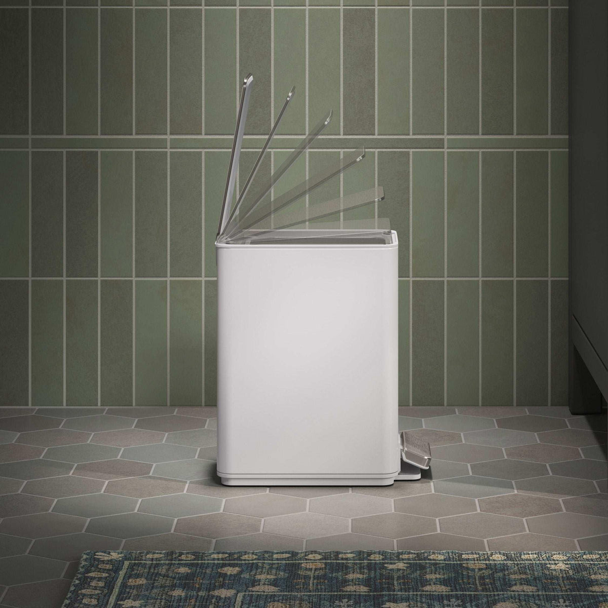 Kohler 6L Step Trash Can, 2-pack