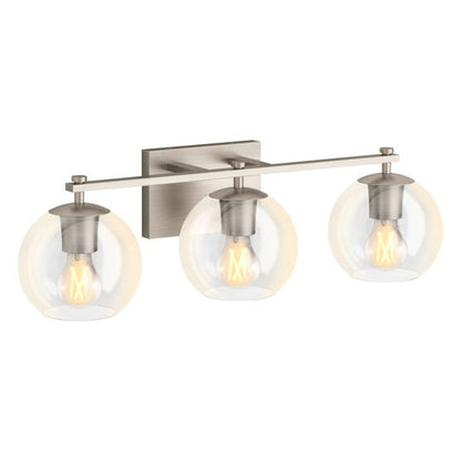Kohler Orime Three-light Globe Glass Shade Wall Sconce