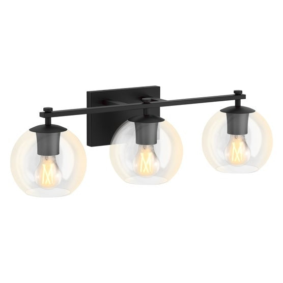 Kohler Orime Three-light Globe Glass Shade Wall Sconce