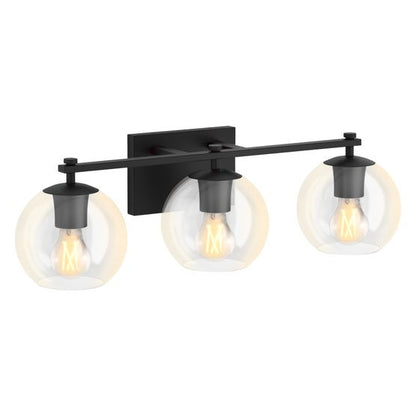 Kohler Orime Three-light Globe Glass Shade Wall Sconce