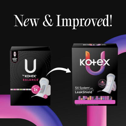 Kotex Ultra Thin Pads, Regular Absorbency, 60 Count (PACK OF 3 )