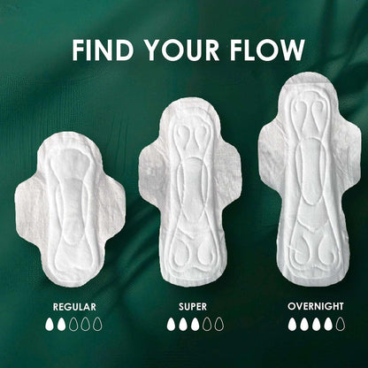 L. Ultra Thin Organic Cotton Pads with Wings, Super, 96 ct.