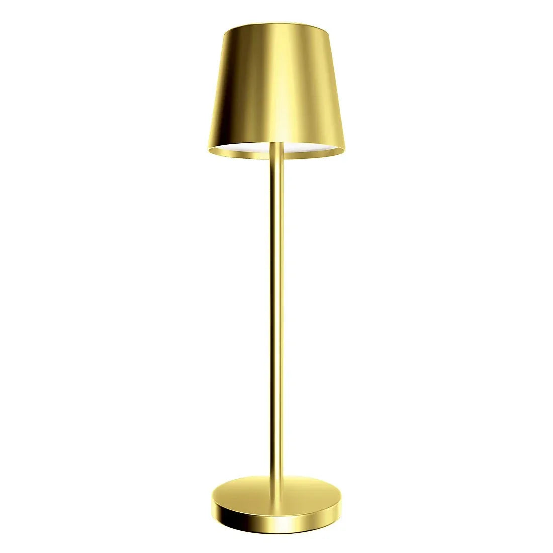 Brookstone 2 pk. LED Gold Patio Touch Lamps