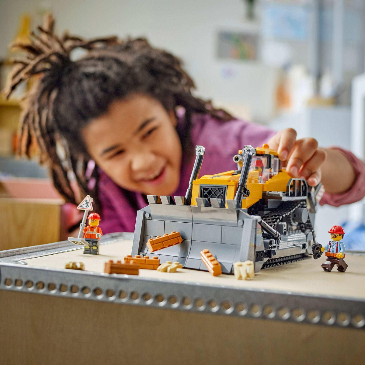 LEGO CITY Bulldozer and Helicopter, Fire Truck and Submarine Remix Bundle