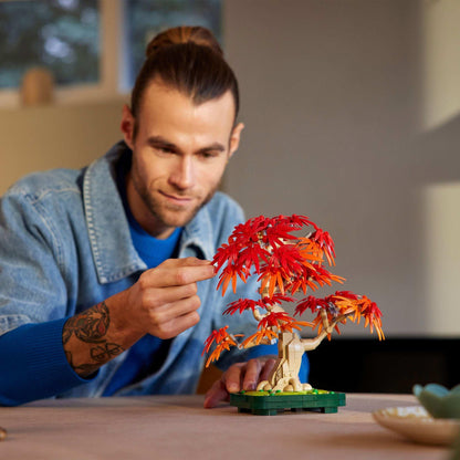 LEGO Japanese Red Maple Bonsai Tree and Cherry Blossoms Bundle