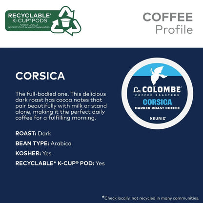 La Colombe Coffee Roasters Medium-Dark Roast Coffee Pods, Variety Pack, 50 ct.