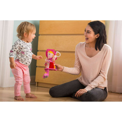 Lamaze Clip & Go My Friend Emily Infant Toy, Baby Car Seat Toy