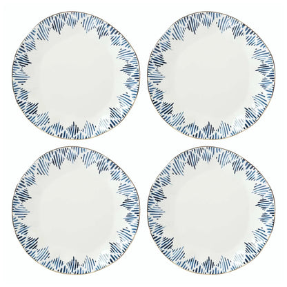 Lenox Blue Bay Porcelain 12-piece Dinnerware Set