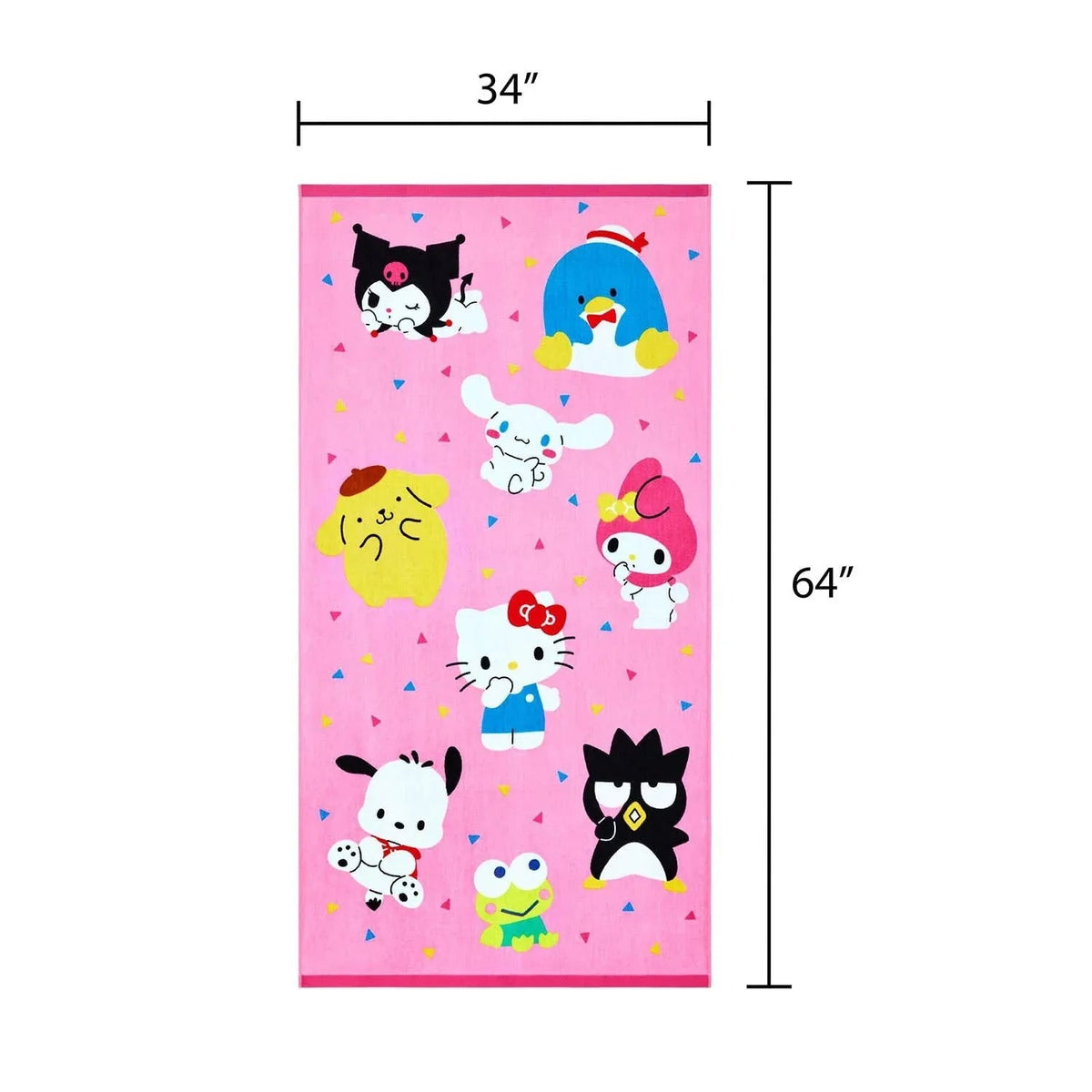 Licensed Character Kids Beach Towel, 36" x 64"