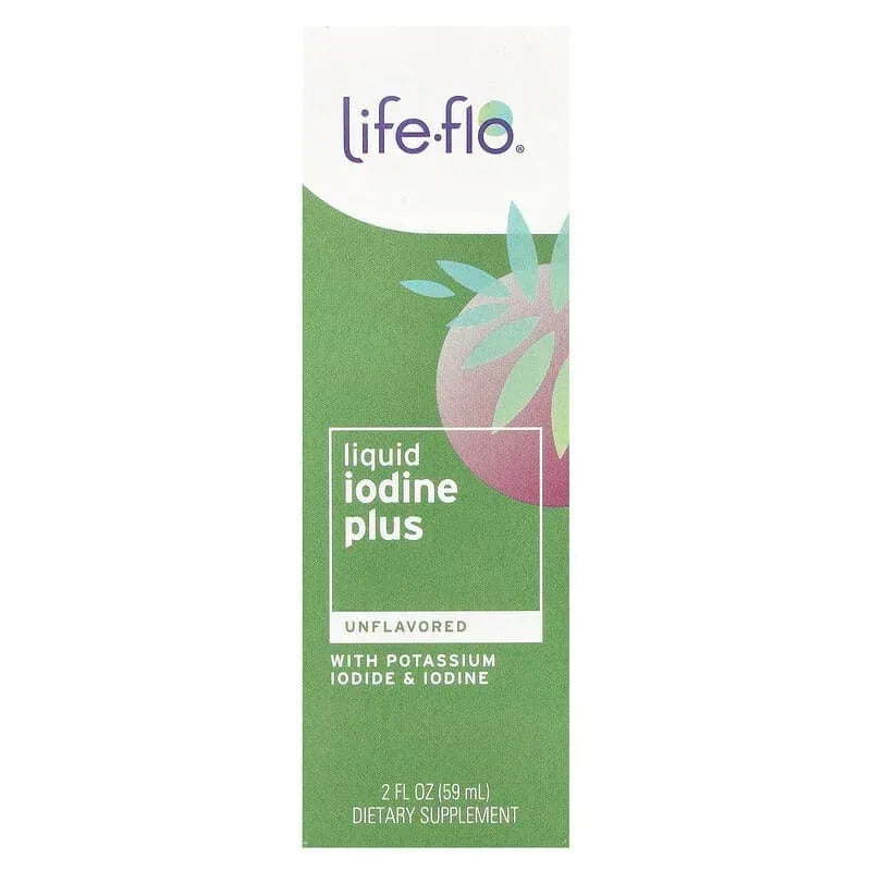Life-flo, Liquid Iodine Plus, With Potassium Iodide & Iodine, 2 fl oz (59 ml)