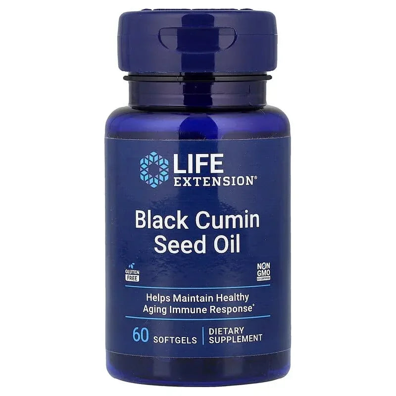 Life Extension, Black Cumin Seed Oil, 60 Softgels (500 mg per Softgel)