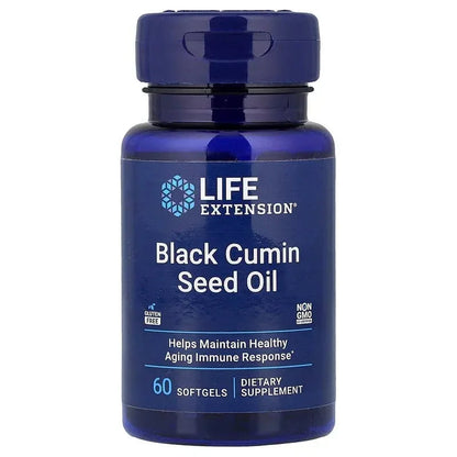 Life Extension, Black Cumin Seed Oil, 60 Softgels (500 mg per Softgel)