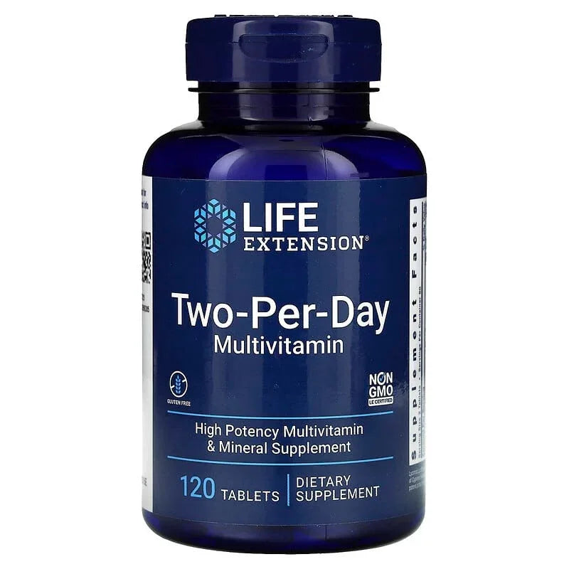 Life Extension, Two-Per-Day Multivitamin, Tablets