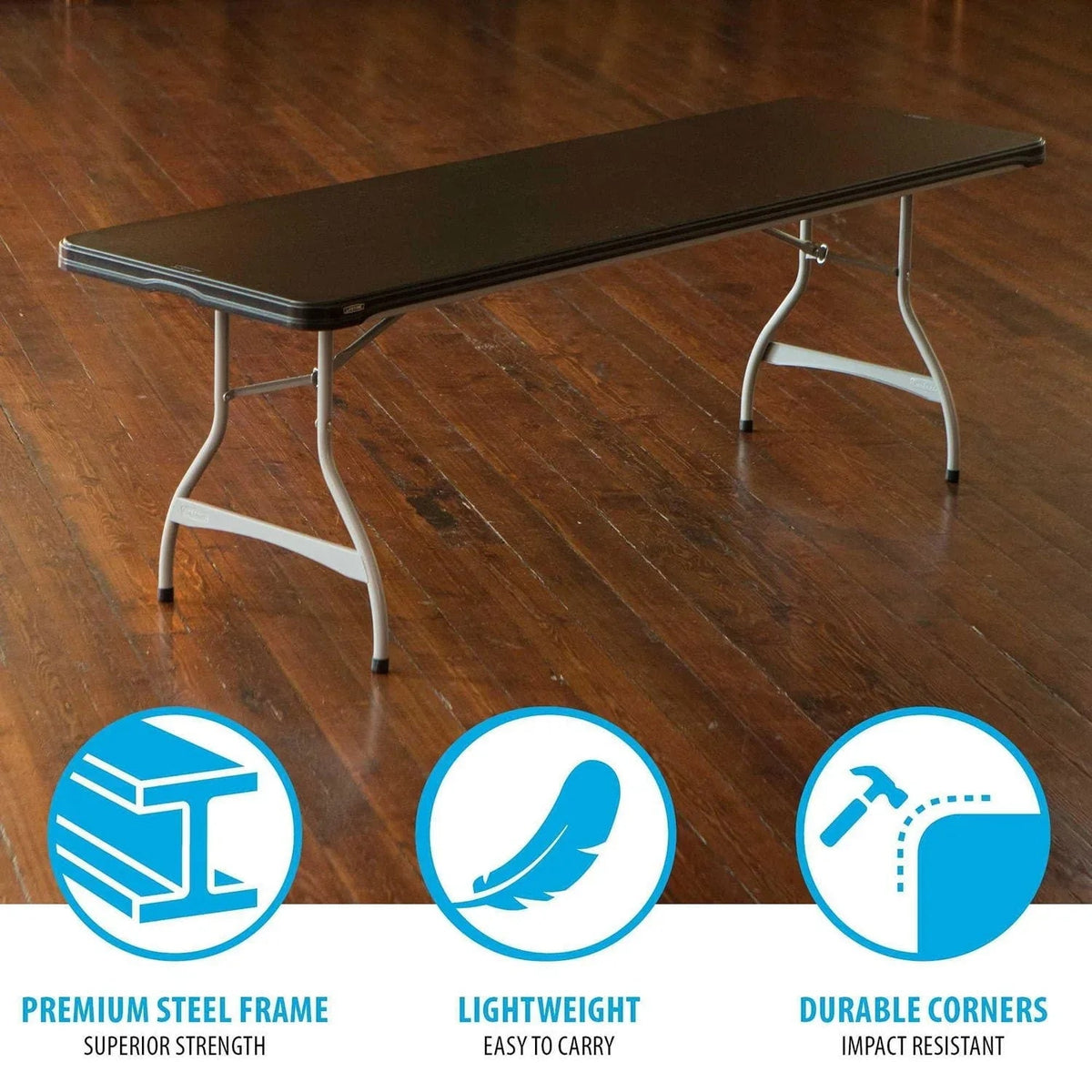 Lifetime 8' Commercial Grade Folding Table