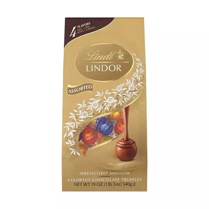 Lindt Lindor Assorted Gold Bag, 19 oz.