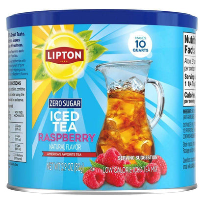 Lipton Zero Sugar Lemon Iced Tea Mix - 2.9oz