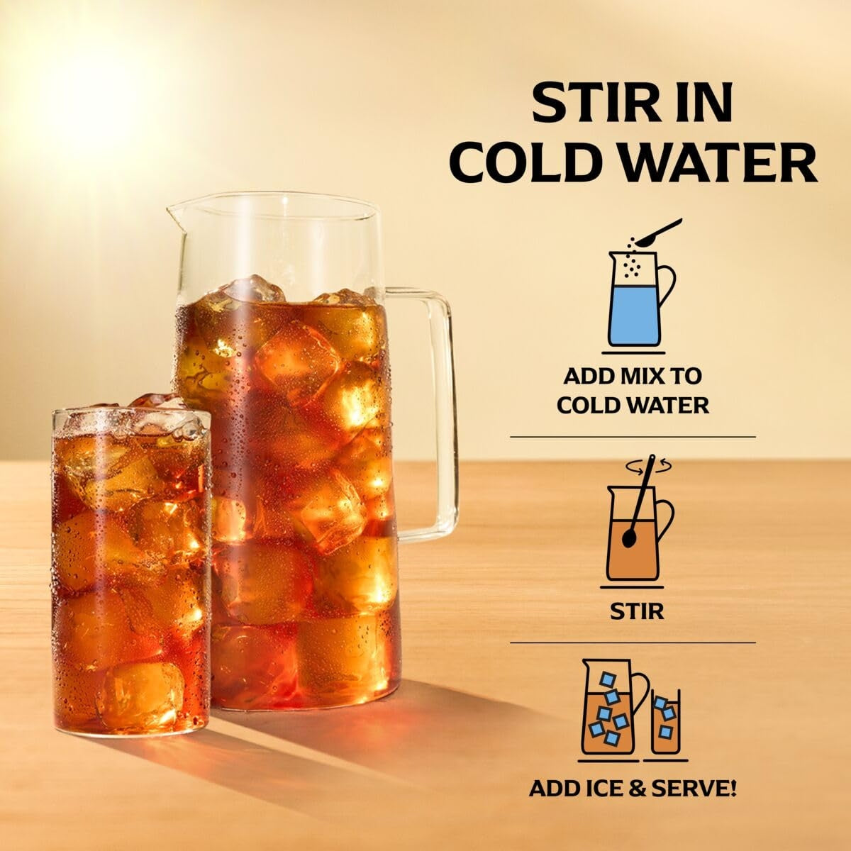 Lipton Zero Sugar Iced Tea Mix, Raspberry Flavor Black Iced Tea, Makes 10 Quarts (select size)