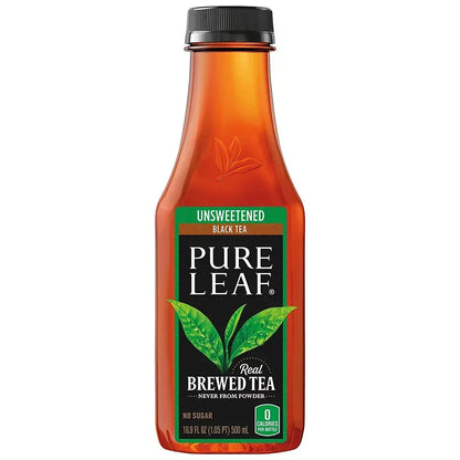 Lipton Pure Leaf Unsweetened Iced Black Tea, 18 pk./16.9 oz.