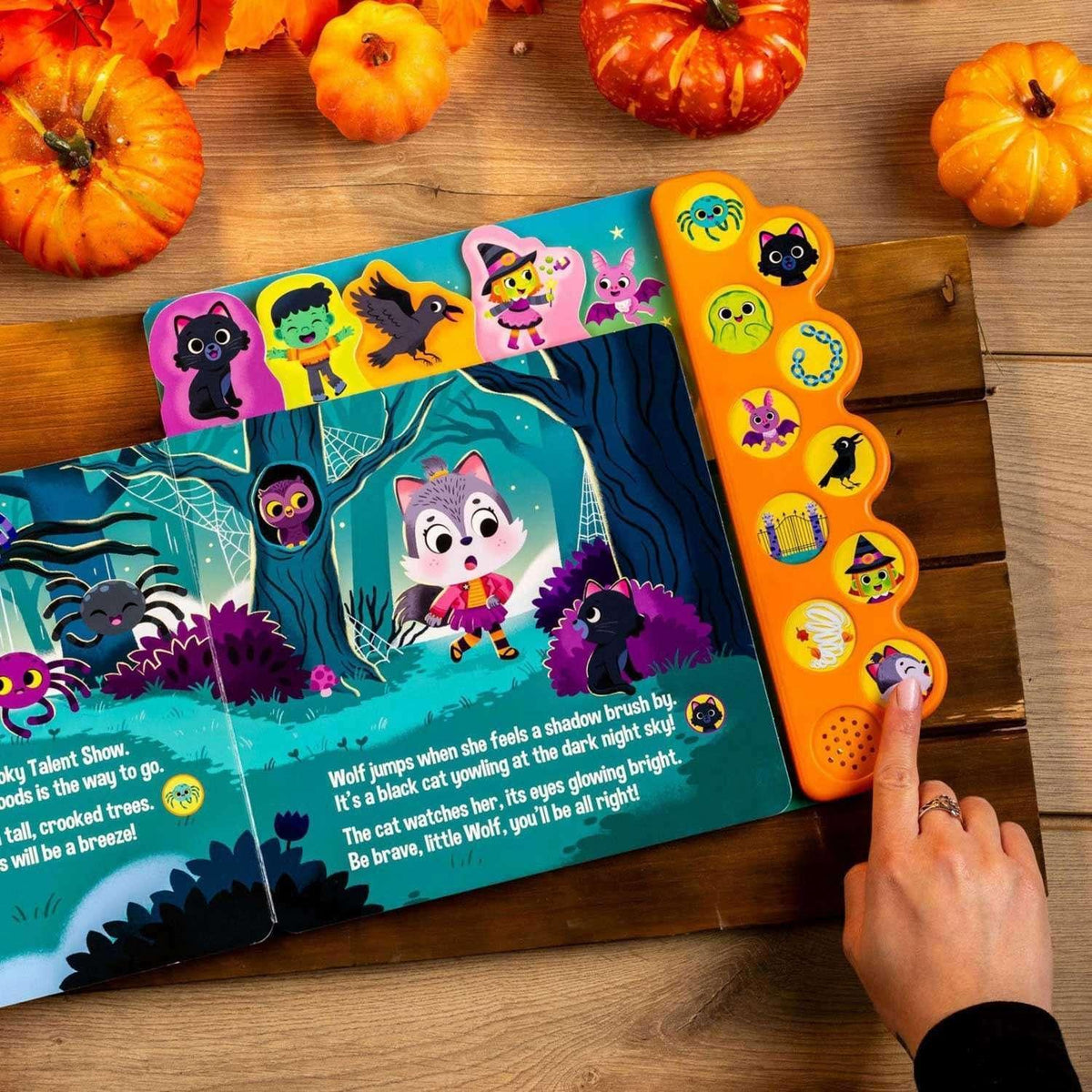 Little Wolf's Halloween, Sound Book