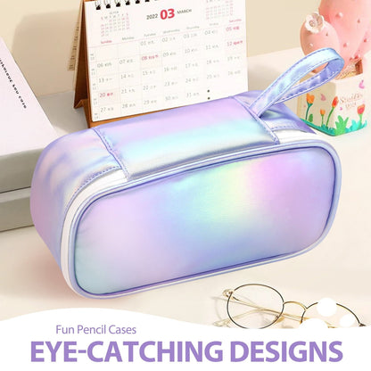 Livhil Large Pencil Pouch, Pencil Case for Girls Boys, Pencil Bag Pencil Boxes for Kids Elementary School Supplies