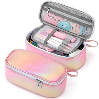 Livhil Large Pencil Pouch, Pencil Case for Girls Boys, Pencil Bag Pencil Boxes for Kids Elementary School Supplies
