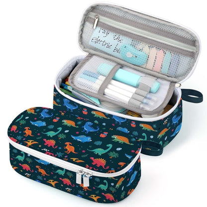 Livhil Large Pencil Pouch, Pencil Case for Girls Boys, Pencil Bag Pencil Boxes for Kids Elementary School Supplies