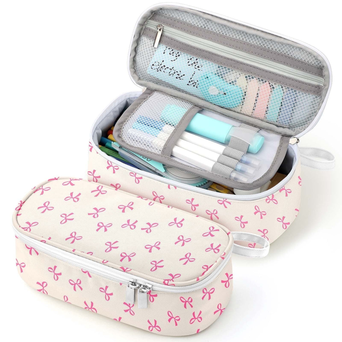 Livhil Large Pencil Pouch, Pencil Case for Girls Boys, Pencil Bag Pencil Boxes for Kids Elementary School Supplies