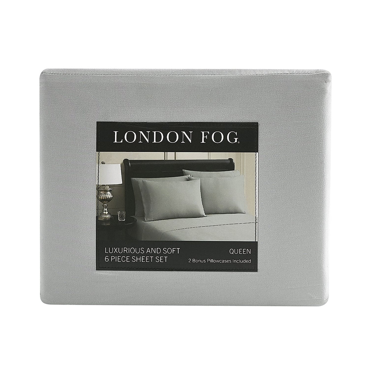 London Fog 6-Piece Ultra-Soft Microfiber Sheet Set, Assorted Sizes