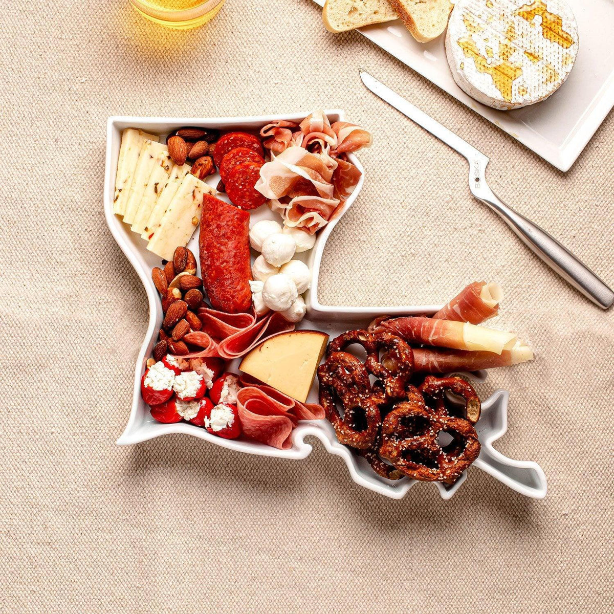 Lark Porcelain State-Shaped Bake & Serve Dish, Choose State
