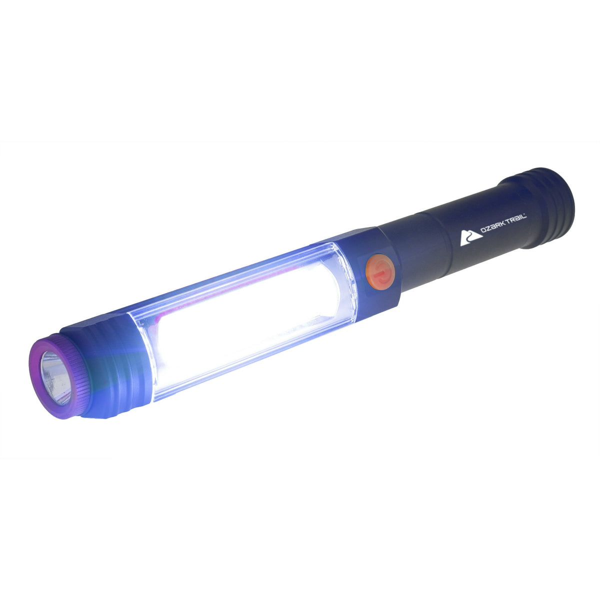 Ozark Trail 400 Lumen LED Flashlight with UV Task Light – Compact, Durable & Multi-Mode for Outdoor & Everyday Use