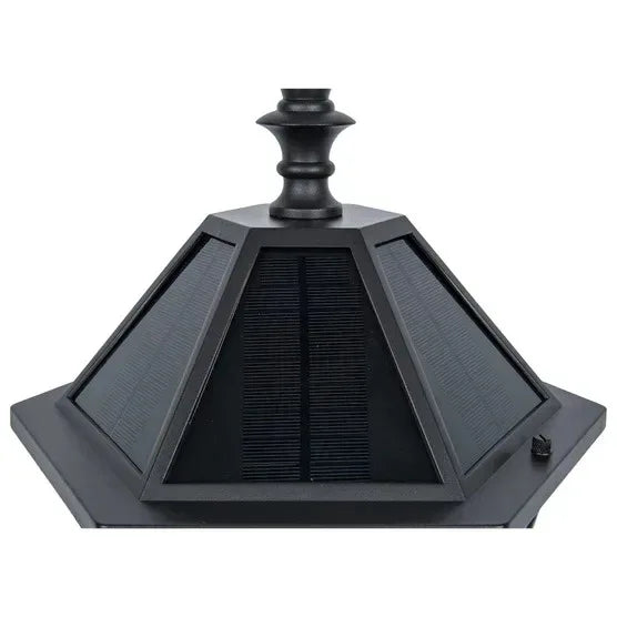 Lutec Outdoor LED Solar Post Light