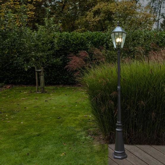 Lutec Outdoor LED Solar Post Light