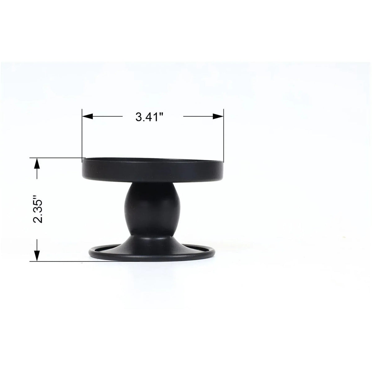 Mainstays Flippable Candle Holder, Black