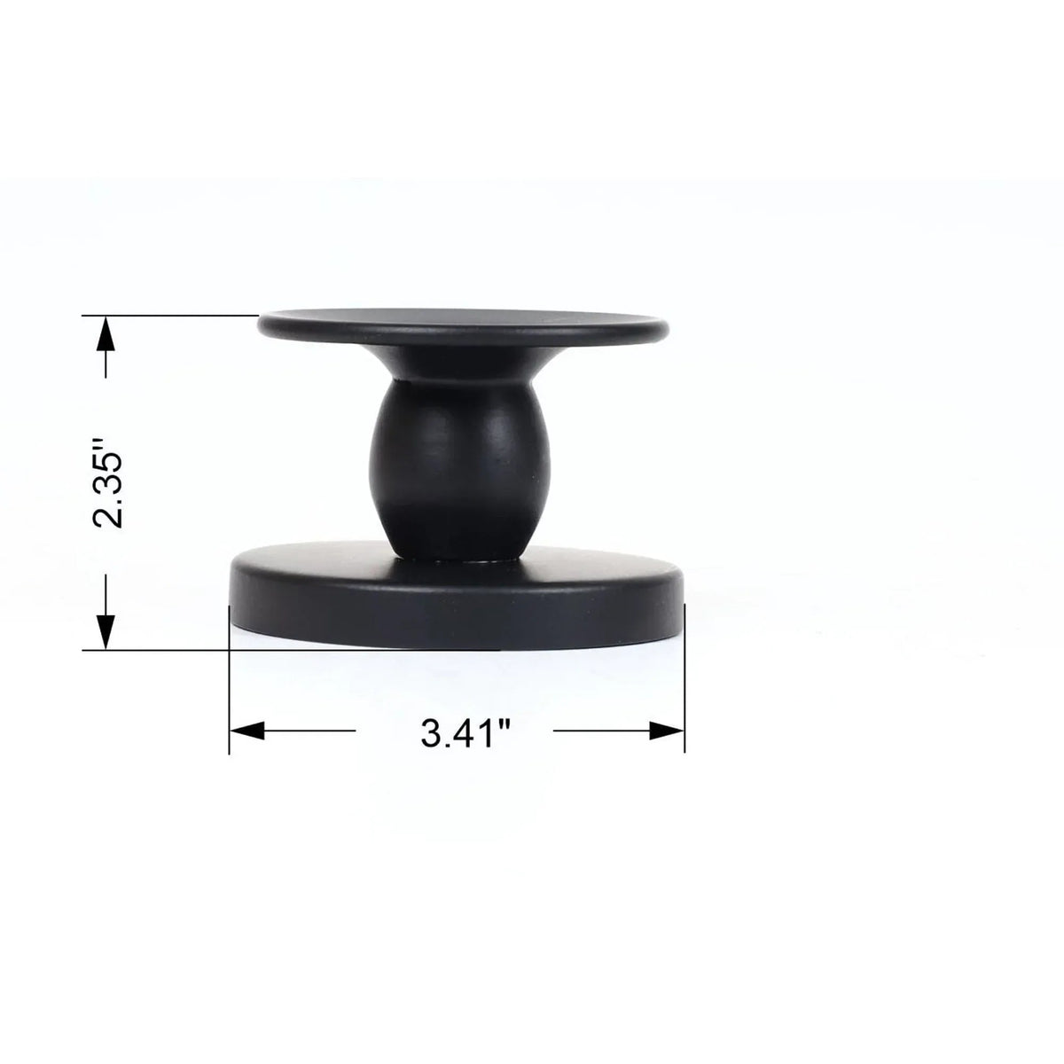 Mainstays Flippable Candle Holder, Black