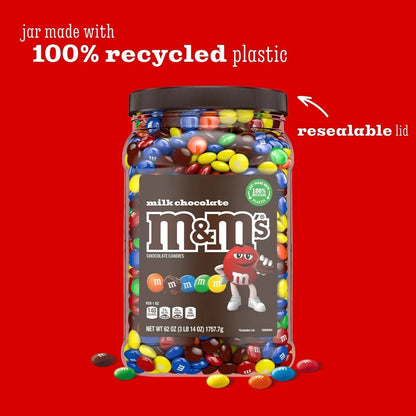 M&M'S Milk Chocolate Candy, 62 oz.