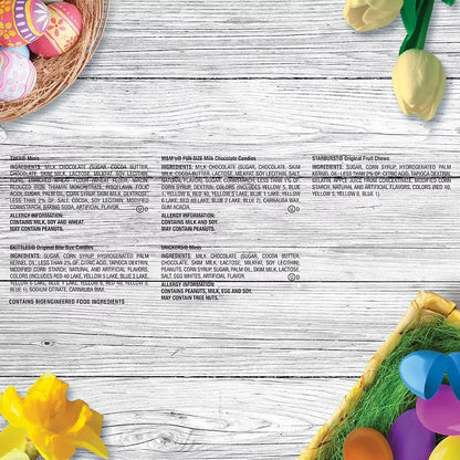 M&M's, Snickers & More Easter Candy Easter Basket Stuffers, Bulk Bag, 140 ct.