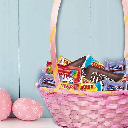 M&M's, Snickers & More Easter Candy Easter Basket Stuffers, Bulk Bag, 140 ct.