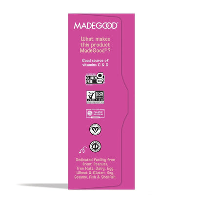 MadeGood Birthday Cake Drizzled Bars, 0.85 oz., 20 pk.