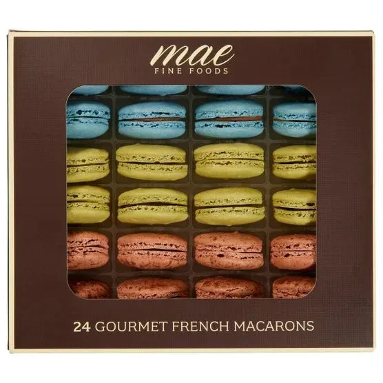 Mae Fine Foods Bonbon & Macron Classic Tasting Collection,Tray Bundle, 72 Pieces Total